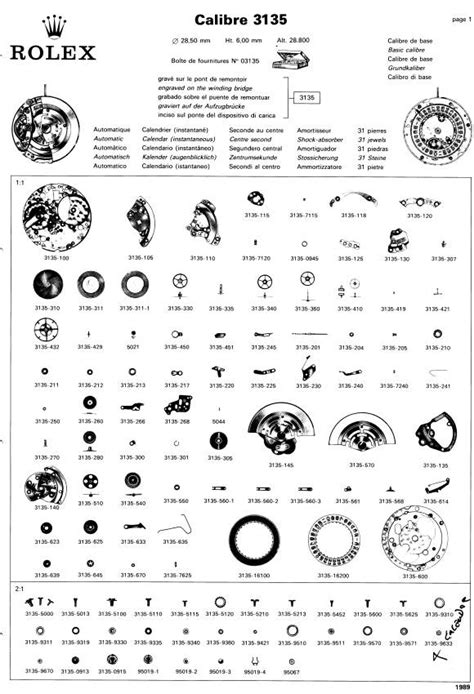 rolex submariner 3130|rolex 3135 movement diagram.